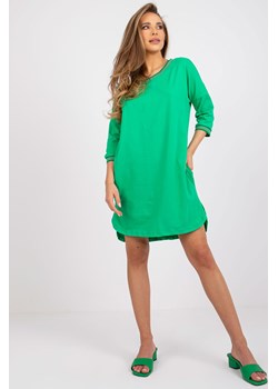 Zielona sukienka oversize Nova RUE PARIS ze sklepu 5.10.15 w kategorii Sukienki - zdjęcie 169719072