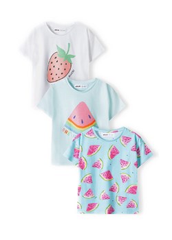 Bawełniany t-shirt dla niemowlaka 3-pack ze sklepu 5.10.15 w kategorii Koszulki niemowlęce - zdjęcie 169719403