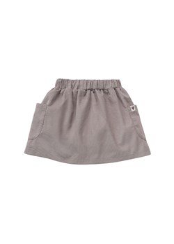 Bawełniana spódnica z kieszonkami - szara ze sklepu 5.10.15 w kategorii Spódnice dziewczęce - zdjęcie 169719721