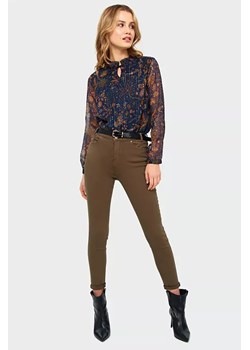 Spodnie damskie 7/8 - khaki ze sklepu 5.10.15 w kategorii Spodnie damskie - zdjęcie 169719884