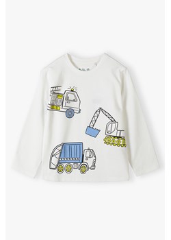 Dzianinowa bluza chłopięca z samochodami - 5.10.15. ze sklepu 5.10.15 w kategorii T-shirty chłopięce - zdjęcie 169719891