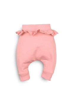 Spodnie niemowlęce z bawełny organicznej dla dziewczynki ze sklepu 5.10.15 w kategorii Spodnie i półśpiochy - zdjęcie 169719971