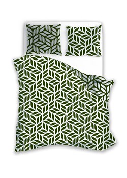 Komplet pościeli we wzory. 160x200+2x70x80 cm zielony ze sklepu 5.10.15 w kategorii Pościele - zdjęcie 169720042