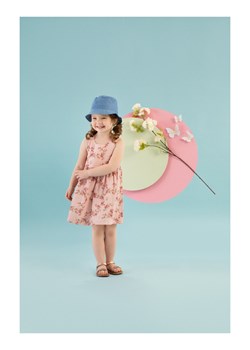 Bawełniany kapelusz na lato niebieski ze sklepu 5.10.15 w kategorii Czapki dziecięce - zdjęcie 169720044