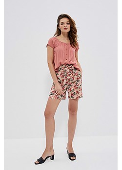 Koszula damska typu hiszpanka różowa ze sklepu 5.10.15 w kategorii Bluzki damskie - zdjęcie 169720102