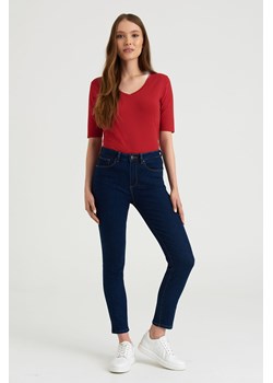 Spodnie jeansowe damskie niebieskie ze sklepu 5.10.15 w kategorii Jeansy damskie - zdjęcie 169720344