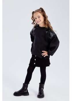 Czarna jeansowa spódnica dla małej dziewczynki - Limited Edition ze sklepu 5.10.15 w kategorii Spódnice dziewczęce - zdjęcie 169720473