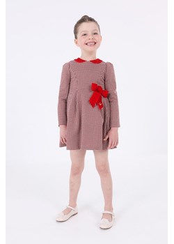 Sukienka dziewczęca z ozdobną kokardką ze sklepu 5.10.15 w kategorii Sukienki dziewczęce - zdjęcie 169720591