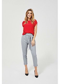 Spodnie damskie typu cygaretki - szare ze sklepu 5.10.15 w kategorii Spodnie damskie - zdjęcie 169720883