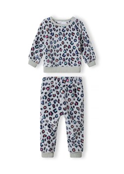 Piżama z długim rękawem w zwierzęcy nadruk z pluszowego polaru dla dziewczynki ze sklepu 5.10.15 w kategorii Piżamy dziecięce - zdjęcie 169721053