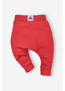 Spodnie niemowlęce z bawełny organicznej dla chłopca ze sklepu 5.10.15 w kategorii Spodnie i półśpiochy - zdjęcie 169721270