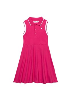 Różowa sukienka niemowlęca polo ze sklepu 5.10.15 w kategorii Sukienki niemowlęce - zdjęcie 169721393