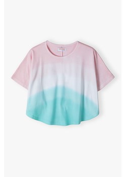 Letnia koszulka bawełniany dla dziewczynki ze sklepu 5.10.15 w kategorii Bluzki dziewczęce - zdjęcie 169721830