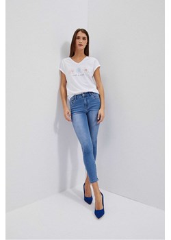Spodnie damskie jeansowe typu rurki ze sklepu 5.10.15 w kategorii Jeansy damskie - zdjęcie 169722292