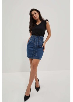 Spódnica jeansowa niebieska ze sklepu 5.10.15 w kategorii Spódnice - zdjęcie 169722660
