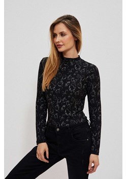 Bluzka damska z długim rękawem czarna ze sklepu 5.10.15 w kategorii Bluzki damskie - zdjęcie 169722760