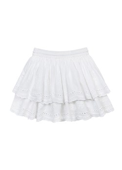 Niemowlęca krótka letnia spódniczka z troczkami - biała ze sklepu 5.10.15 w kategorii Spódnice dziewczęce - zdjęcie 169722854