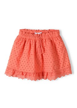 Pomarańczowa spódnica haftowana krótka dla dziewczynki ze sklepu 5.10.15 w kategorii Spódnice dziewczęce - zdjęcie 169722903