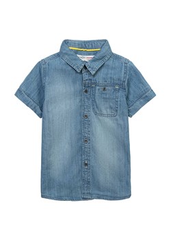 Jeansowa koszula dla niemowlaka z krótkim rękawem ze sklepu 5.10.15 w kategorii Odzież dla niemowląt - zdjęcie 169723923