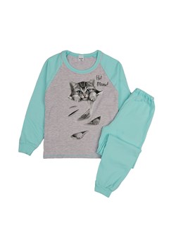 Piżama dziecięca z kotem ze sklepu 5.10.15 w kategorii Piżamy dziecięce - zdjęcie 169723961