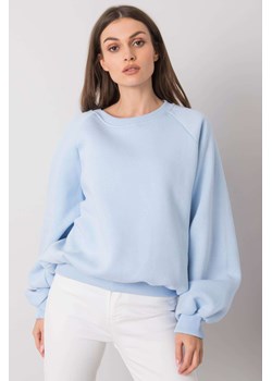 Jasnoniebieska bluza bez kaptura Tashi RUE PARIS ze sklepu 5.10.15 w kategorii Bluzy damskie - zdjęcie 169724351
