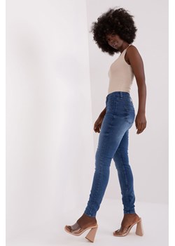 Niebieskie spodnie jeansowe z niskim stanem SUBLEVEL ze sklepu 5.10.15 w kategorii Jeansy damskie - zdjęcie 169724783