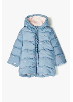 Kurtka niemowlęca dziewczęca - niebieska ze sklepu 5.10.15 w kategorii Kombinezony i kurtki - zdjęcie 169724993