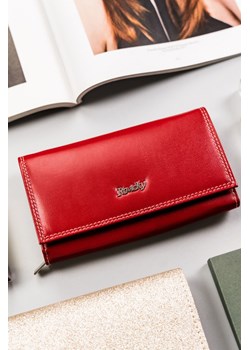 Duży, skórzany portfel damski z systemem ze sklepu 5.10.15 w kategorii Portfele damskie - zdjęcie 169725124