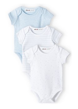 Body bawełniane niemowlęce 3-pak z krótkim rękawem ze sklepu 5.10.15 w kategorii Body niemowlęce - zdjęcie 169725191