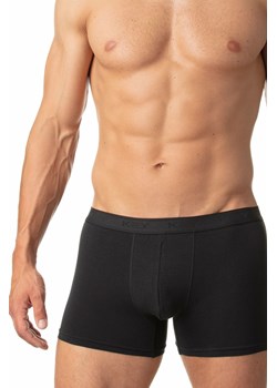 Dopasowane męskie szorty z dodatkową wstawką  w kroku - czarne ze sklepu 5.10.15 w kategorii Majtki męskie - zdjęcie 169725440