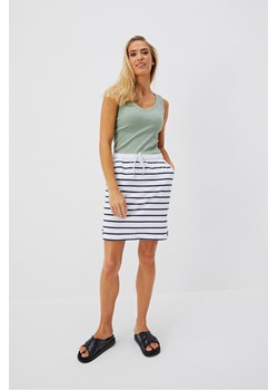 Spódnica damska bawełniana dresowa w paski ze sklepu 5.10.15 w kategorii Spódnice - zdjęcie 169725512