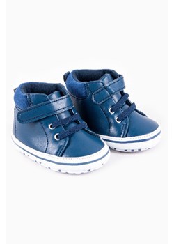 Granatowe buciki przejściowe dla niemowlaka na rzep ze sklepu 5.10.15 w kategorii Buciki niemowlęce - zdjęcie 169725690