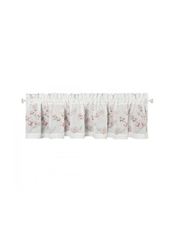Biała firana 150x30 cm w różowe wzory ze sklepu 5.10.15 w kategorii Tekstylia kuchenne - zdjęcie 169725750