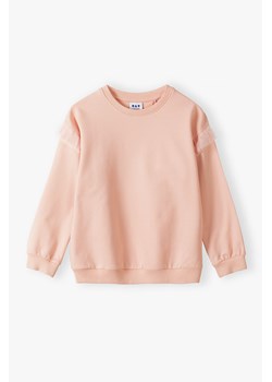Brzoskwiniowa bluza dresowa dla małej dziewczynki - Limited Edition ze sklepu 5.10.15 w kategorii Bluzy dziewczęce - zdjęcie 169726464