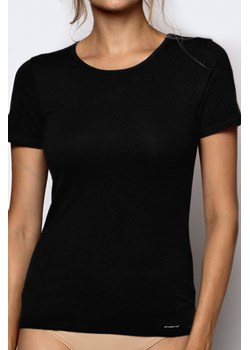 Koszulka damska czarna Atlantic ze sklepu 5.10.15 w kategorii Bluzki damskie - zdjęcie 169726810