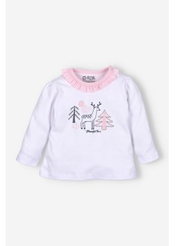 Bluzka niemowlęca z bawełny organicznej dla dziewczynki ze sklepu 5.10.15 w kategorii Kaftaniki i bluzki - zdjęcie 169726961