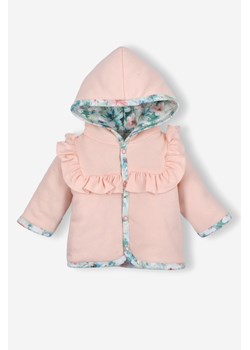 Kurtka niemowlęca z bawełny organicznej dla dziewczynki ze sklepu 5.10.15 w kategorii Kombinezony i kurtki - zdjęcie 169726973