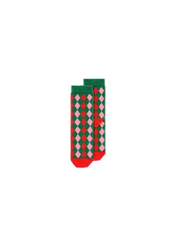 Skarpetki świąteczne Romby - rozmiar 27-30 1 szt ze sklepu 5.10.15 w kategorii Skarpetki dziecięce - zdjęcie 169727070