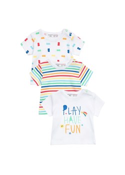 3pak kolorowych t-shirtów dla niemowlaka ze sklepu 5.10.15 w kategorii Koszulki niemowlęce - zdjęcie 169727260