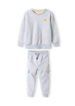 Komplet dresowy niemowlęcy- bluza+ spodnie dresowe szare ze sklepu 5.10.15 w kategorii Dresy dla niemowlaka - zdjęcie 169727611