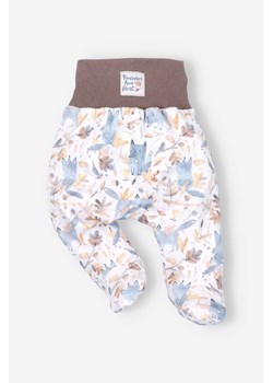 Półśpiochy niemowlęcy z bawełny organicznej dla chłopca w liski ze sklepu 5.10.15 w kategorii Spodnie i półśpiochy - zdjęcie 169727664
