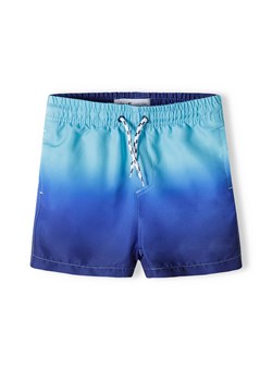 Niebieskie szorty kąpielowe ombre dla chłopca ze sklepu 5.10.15 w kategorii Kąpielówki chłopięce - zdjęcie 169727694