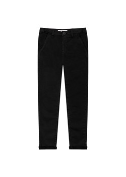 Czarne spodnie typu chinosy dla niemowlaka ze sklepu 5.10.15 w kategorii Spodnie i półśpiochy - zdjęcie 169728393