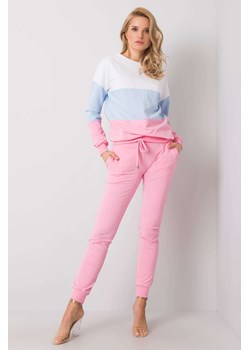 Niebiesko-różowy komplet Sandra RUE PARIS ze sklepu 5.10.15 w kategorii Dresy damskie - zdjęcie 169728402