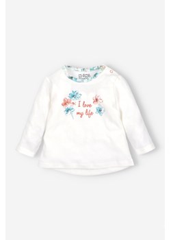 Bluzka niemowlęca z bawełny organicznej dla dziewczynki ze sklepu 5.10.15 w kategorii Kaftaniki i bluzki - zdjęcie 169728430