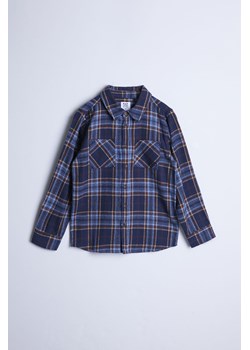 Koszula dla chłopca - granatowa w kratę - Limited Edition ze sklepu 5.10.15 w kategorii Koszule chłopięce - zdjęcie 169728492