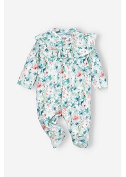 Pajac niemowlęcy z bawełny organicznej dla dziewczynki ze sklepu 5.10.15 w kategorii Pajacyki - zdjęcie 169729180