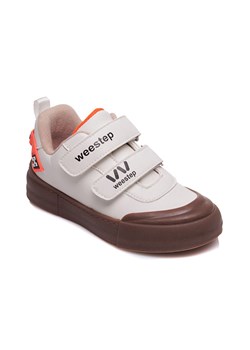 Buty tenisówki sportowe chłopięce na rzep Weestep białe ze sklepu 5.10.15 w kategorii Buty sportowe dziecięce - zdjęcie 169729364