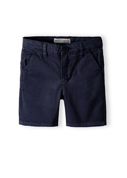 Krótkie spodnie chinosy dla chłopca- czarne ze sklepu 5.10.15 w kategorii Spodenki chłopięce - zdjęcie 169729603