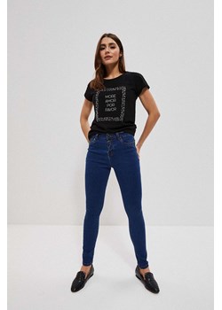 Spodnie jeansowe damskie push up ze sklepu 5.10.15 w kategorii Jeansy damskie - zdjęcie 169730323